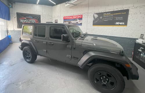 Tinted vehicle by Revolution Tints